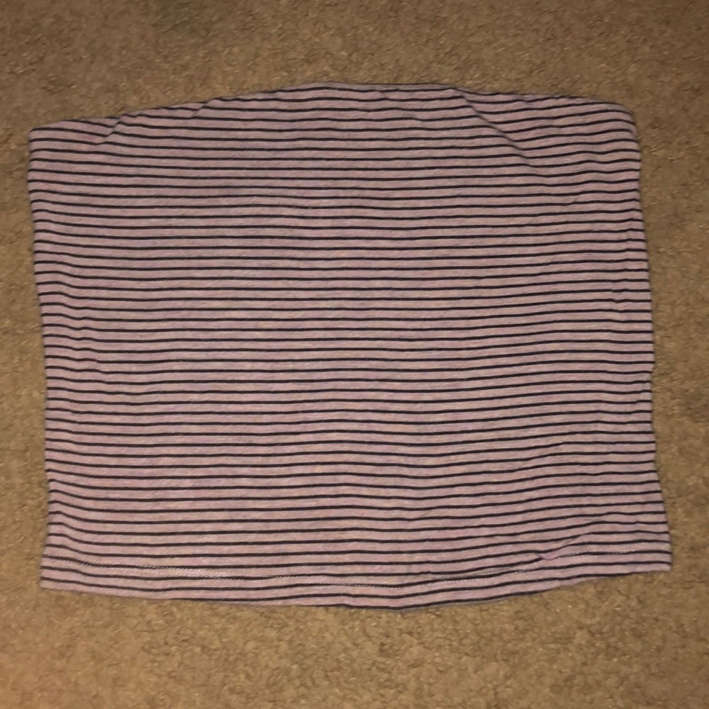 Striped soft & sexy American eagle tube top